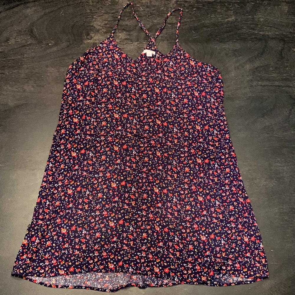 Cross back Shift Dress